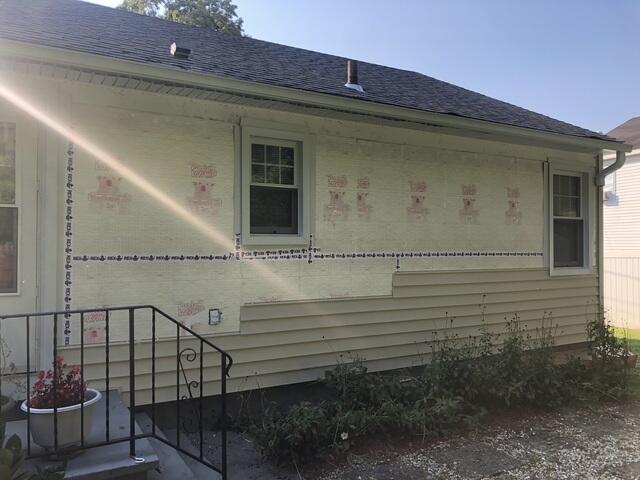 New Siding Is Installed