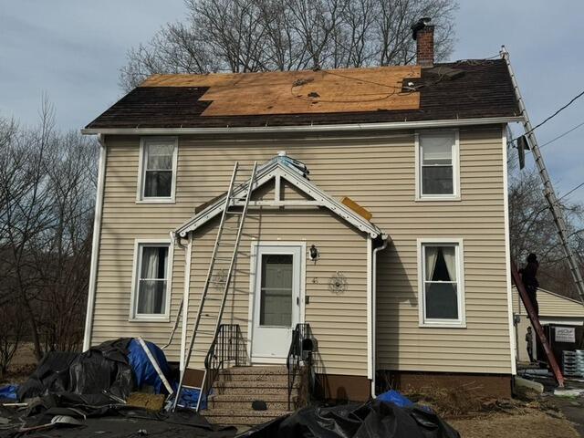 New Plywood Is Installed