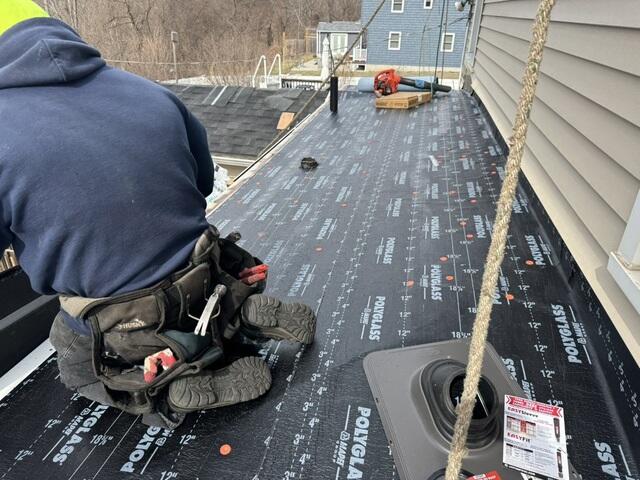 SBS Roof Base Is Installed