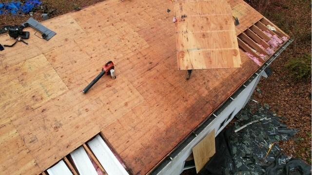 Bad Plywood Is Removed