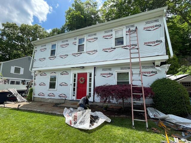 Underlayment Is Installed