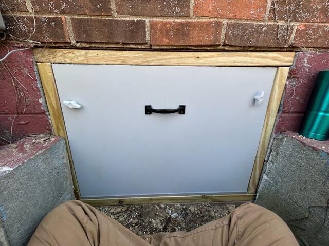 EverLast Crawl Space Door