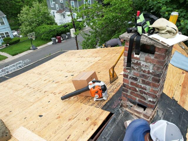 Sheathing Is Examined & Replaced