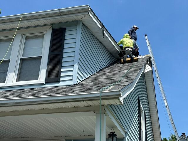New Shingles Installed