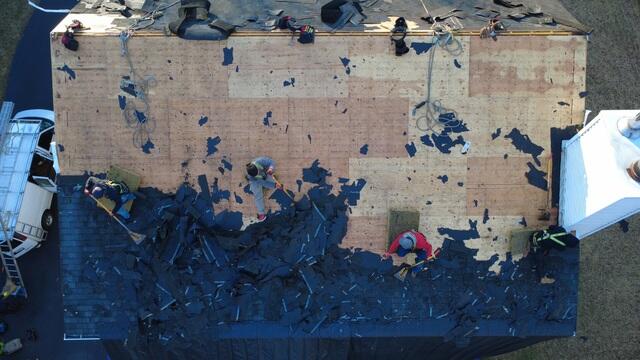Old Shingles Come Off