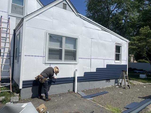 New Siding Is Installed