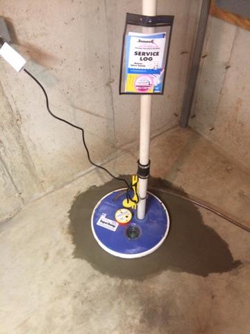 Finished SuperSump installation