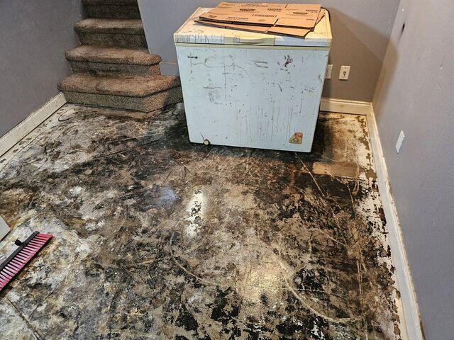 First day of the waterproofing