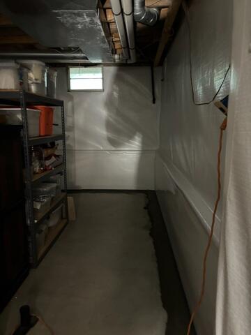 Waterproofed Basement