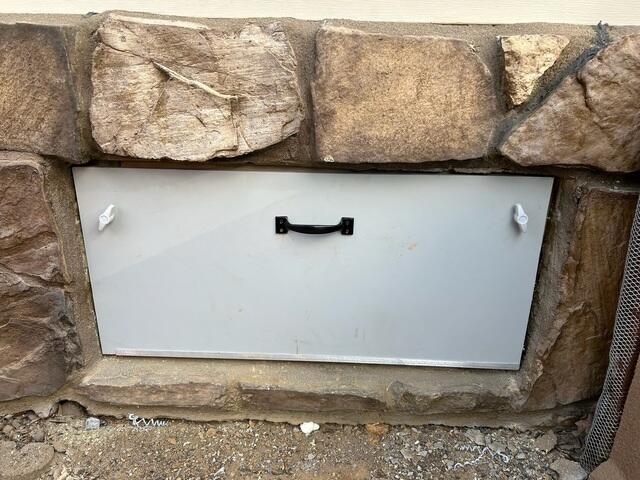 New Crawl Space Door