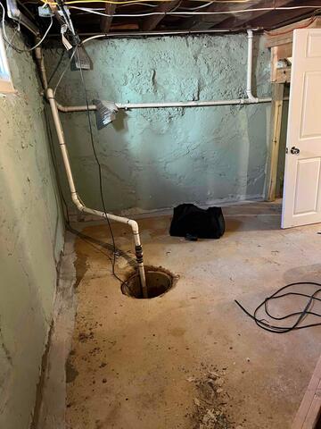 Old Sump Pump