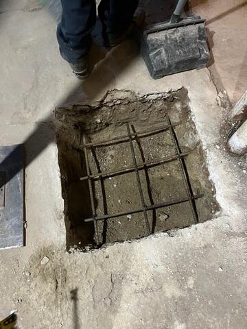 Crawl Space Support Footings