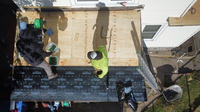 SBS Roof Base Is Installed