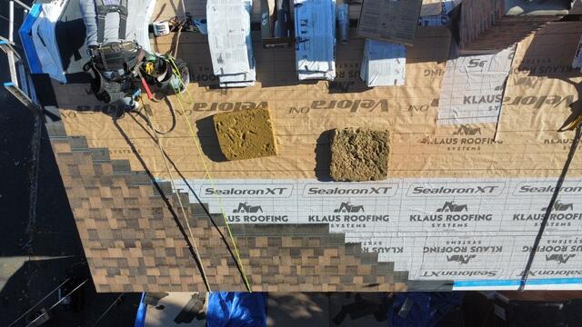 New Shingles Are Installed