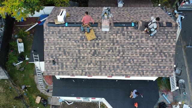 Ridge Vent Is Installed