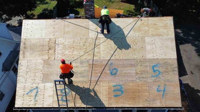Decking Is Secured