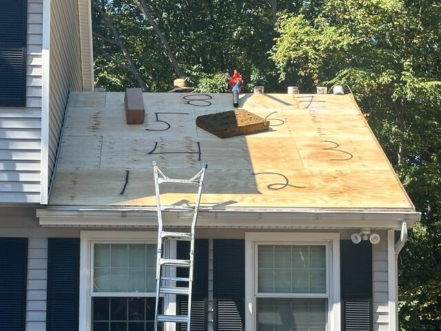 New Plywood Is Installed