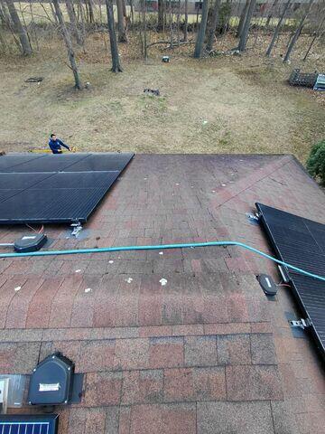 Roof Before cleaning