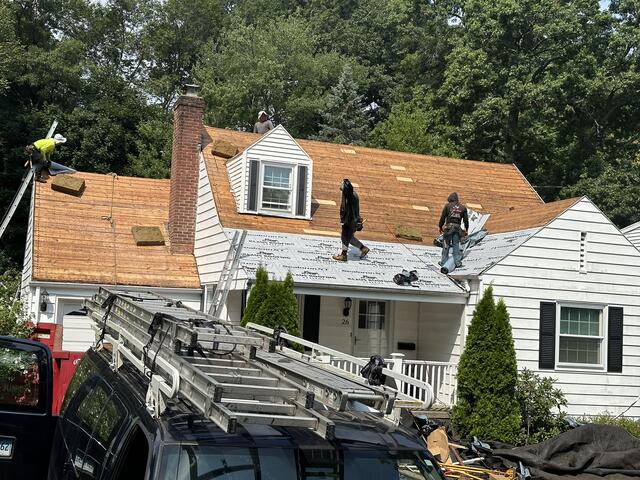 New Plywood Is Installed