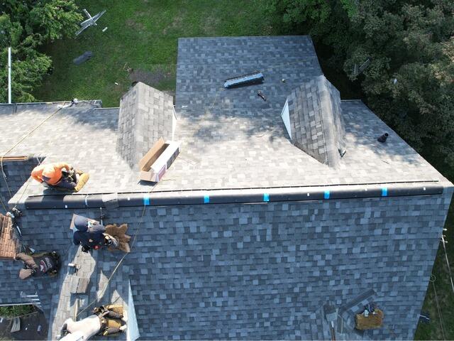 Ridge Vent Is Installed