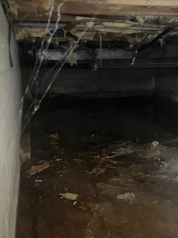 Wet Crawl Space