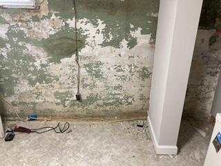 Water Damage in Basement