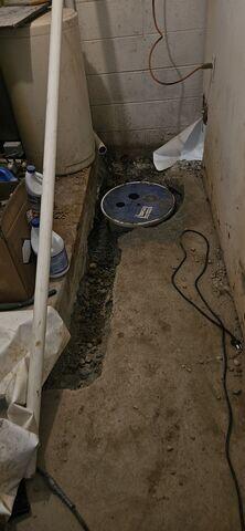 Sump Pump Installation