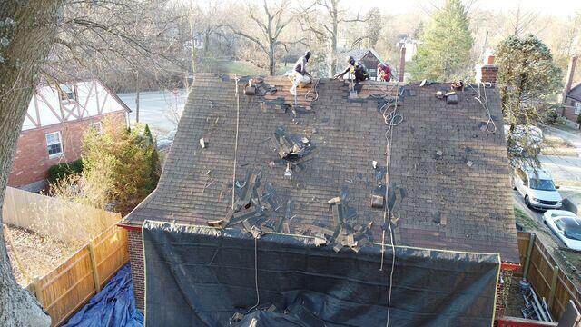 Removing Old Roof