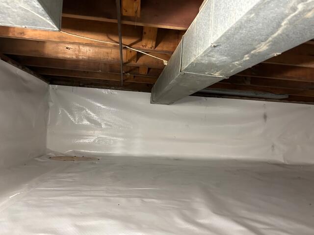 Dry And Healthy Crawl Space