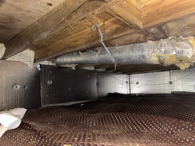 Drainage Matting Installed