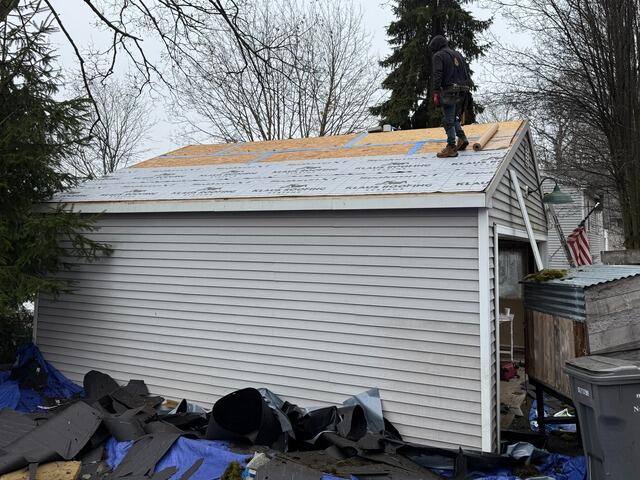 Seams Are Taped & Underlayment Is Installed