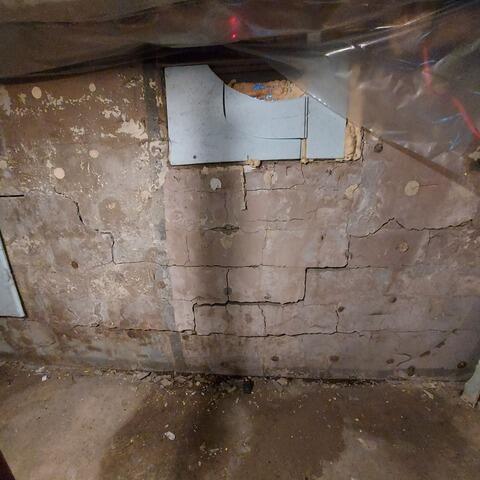 Staircase Cracks on the Foundation Walls