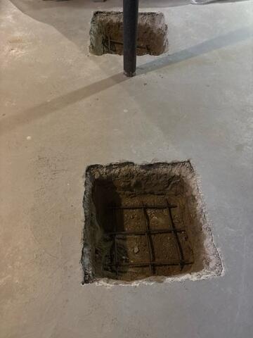 Rebar Reinforced Footings