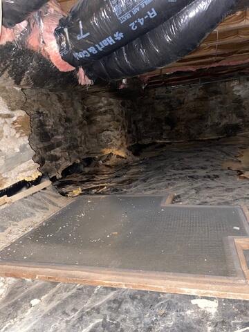 Wet Crawl Space