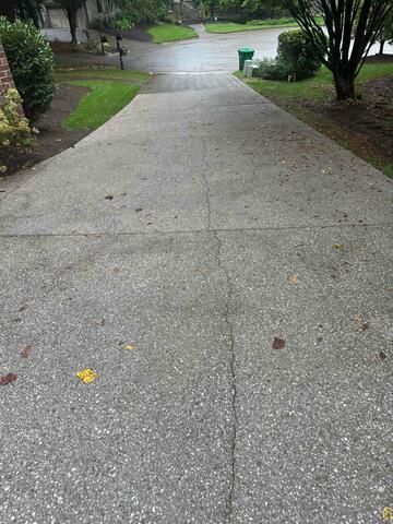 Dangerous and Ugly Driveway Crack