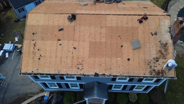 The Sheathing Is Examined
