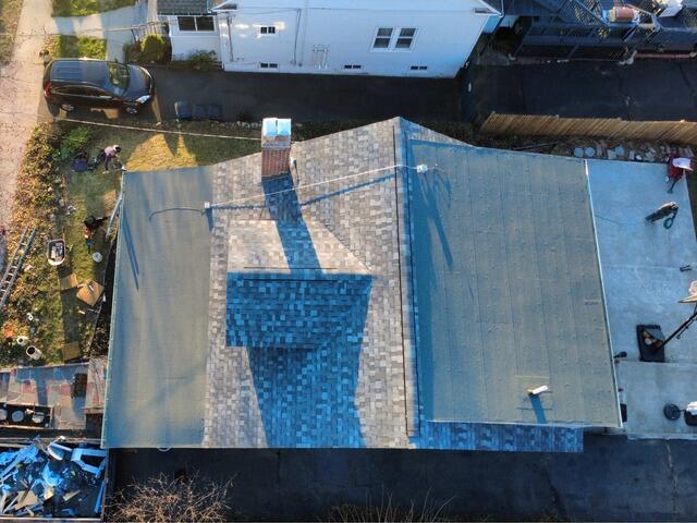 New Shingles Are Installed
