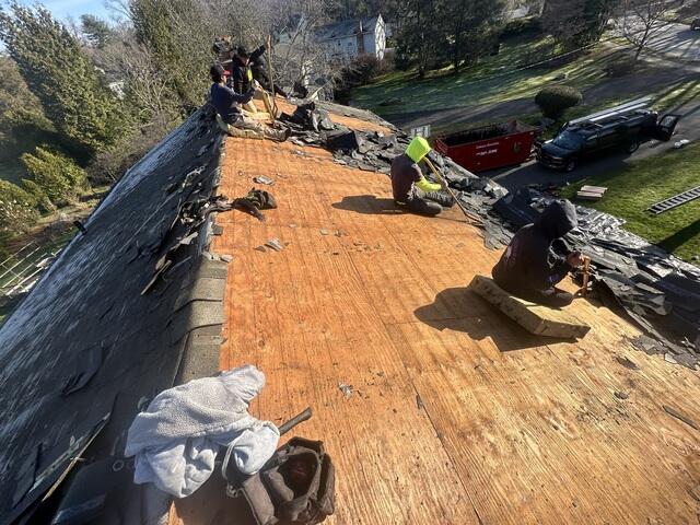 Old Shingles Are Removed