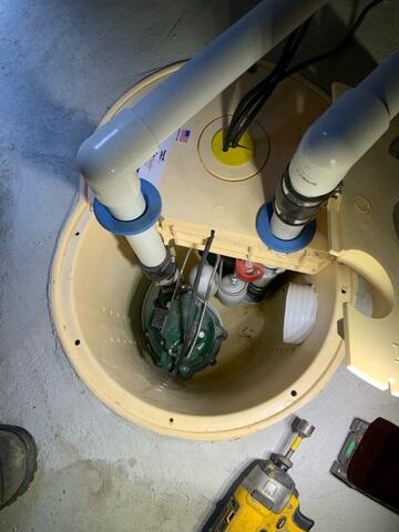 During TripleSafe Install