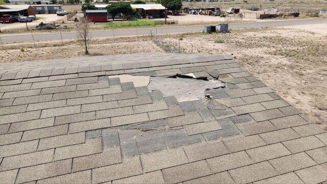 Missing and Damage Shingles