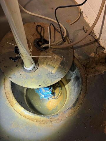 Old Sump Pump