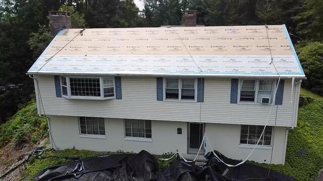 Underlayment Is Installed