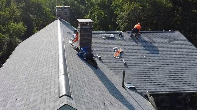 Ridge Vent Is Installed