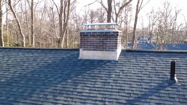 New Flashing on Chimney