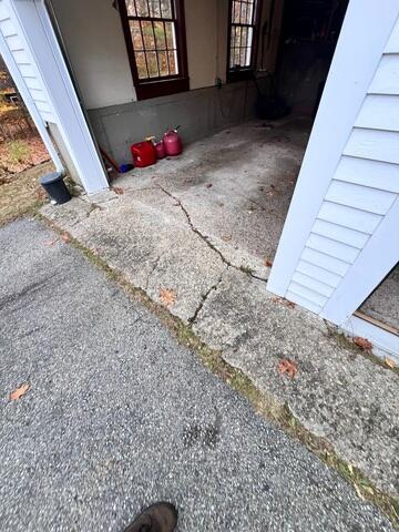 Cracked Garage Floor