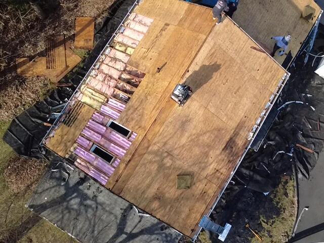 The Sheathing Is Examined