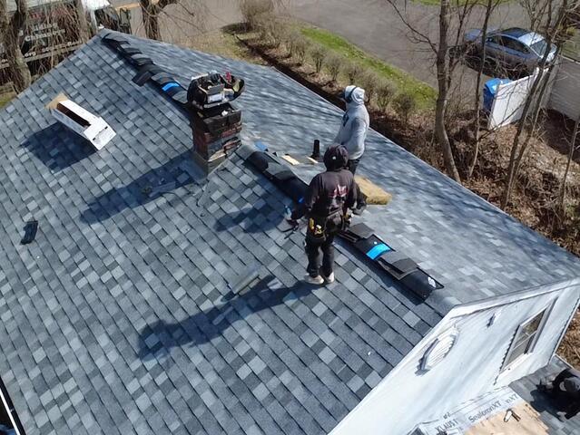 Ridge Vent Is Installed