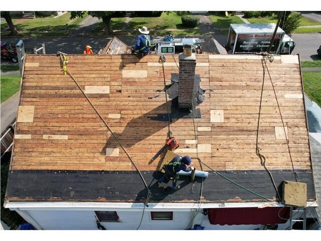 New Plywood Is Installed