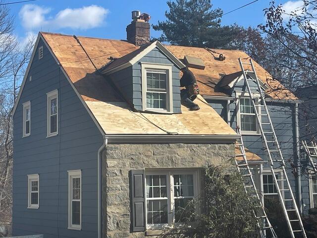 New Plywood Is Installed