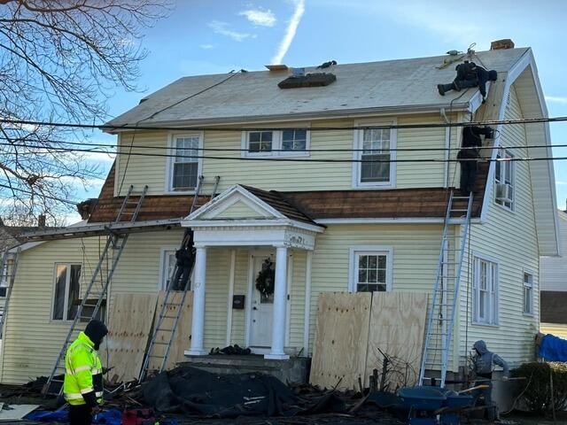 New Plywood Is Installed